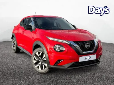 Used Nissan Juke Acenta 117 HP (86 kW) 2022 Red SUV