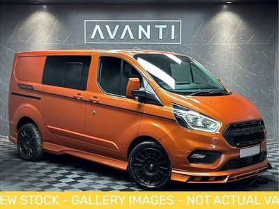 Used Ford Transit Custom Limited 130 HP (95 kW) 2018 Orange Van