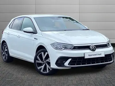Used VW Polo R-line 95 HP (69 kW) 2024 White Hatchback