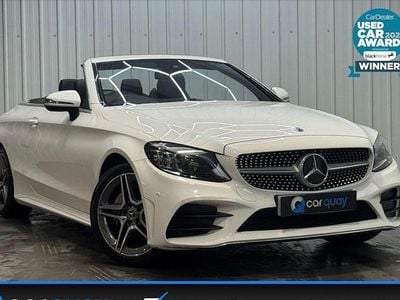 Used Mercedes C200 AMG Line Premium 184 HP (135 kW) 2019 White Cabriolet