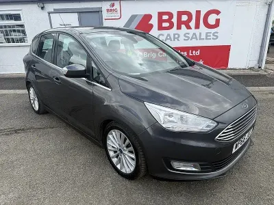 Used Ford C-MAX Titanium 120 HP (88 kW) 2017 Grey MPV