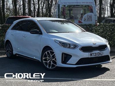 Used Kia Ceed GT-Line 158 HP (116 kW) 2021 White Hatchback