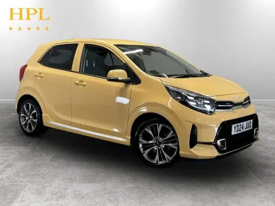 Used Kia Picanto GT-Line 66 HP (48 kW) 2024 Yellow Hatchback