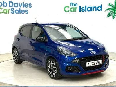 Used Hyundai i10 N Line 101 HP (74 kW) 2022 Blue Hatchback