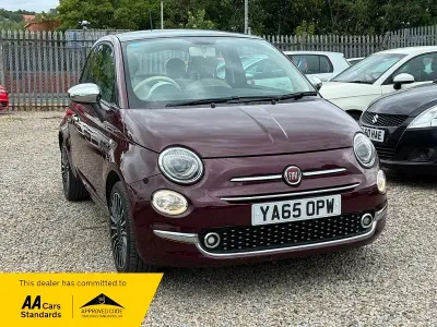 Used Fiat 500 Lounge 69 HP (50 kW) 2015 Red