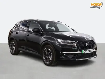 Used DS Automobiles DS7 Crossback Rivoli 225 HP (165 kW) 2022 Black SUV