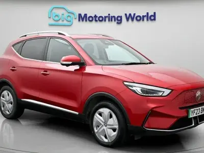 Used MG ZS Trophy Connect 114 kW (156 HP) 2022 Red SUV
