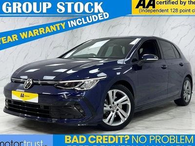 Used VW Golf VII R-line 150 HP (110 kW) 2020 Blue Hatchback
