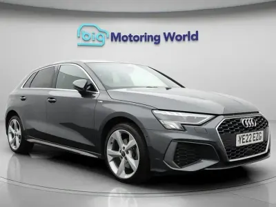 Used Audi A3 Sportback S-Line 204 HP (150 kW) 2022 Grey Hatchback