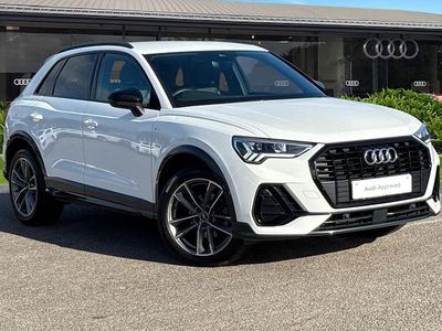 White Used 2022 Audi Q3 Black Edition SUV | £27,490 (Good price)