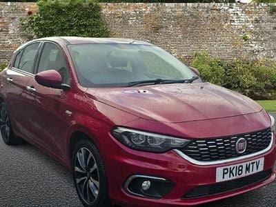 Red Used 2018 Fiat Tipo Lounge Hatchback | £4,529 (Fair price)