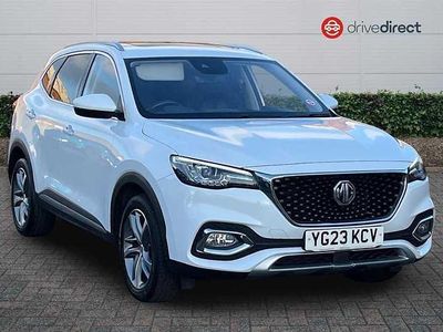 White Used 2023 MG HS Exclusive SUV | £15,959 (Fair price)