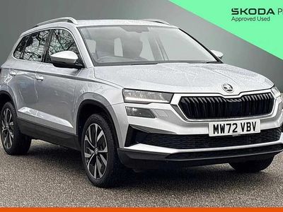 Used Skoda Karoq SE L 147 HP (108 kW) 2022 Brilliant silver metallic SUV