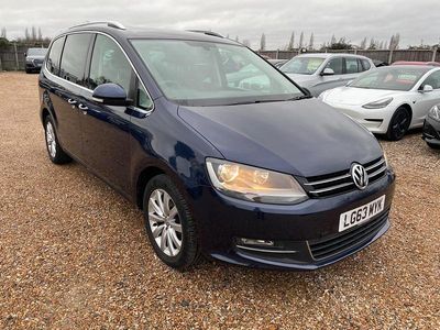 Used VW Sharan SEL 2013 Blue MPV