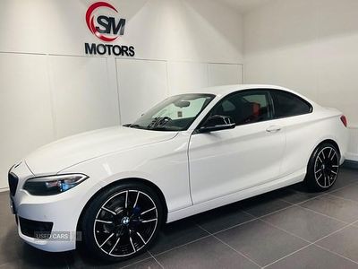 Used BMW 218 Sport Line 2014 White Coupe