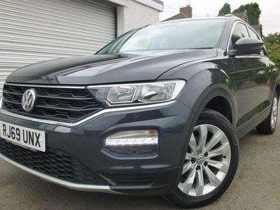 Used VW T-Roc SE 115 HP (84 kW) 2020 Grey SUV