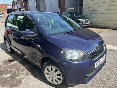 Used Skoda Citigo SE 60 HP (44 kW) 2015 Blue Hatchback
