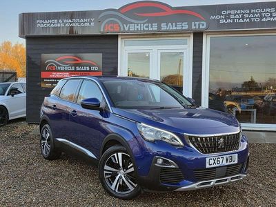 Blue Used 2017 Peugeot 3008 Allure Hatchback | £7,995 (A bit pricey)
