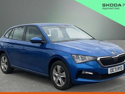 Used Skoda Scala SE 150 HP (110 kW) 2022 Blue Hatchback