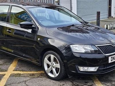 Used Skoda Rapid SE 105 HP (77 kW) 2015 Black Hatchback