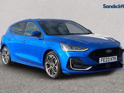Used Ford Focus ST-Line 125 HP (91 kW) 2022 Blue Hatchback