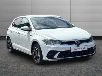 Used VW Polo R-line 95 HP (69 kW) 2025 White Hatchback