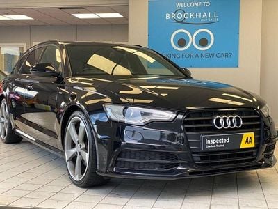 Used Audi A6 Black Edition 190 HP (139 kW) 2014 Black Estate