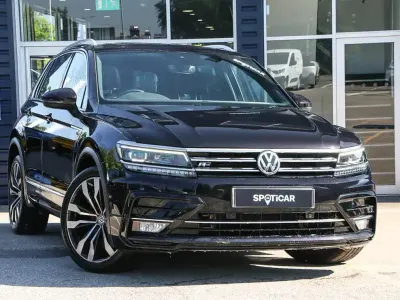 Used VW Tiguan R-line 150 HP (110 kW) 2019 Black SUV