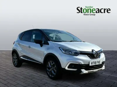 Used Renault Captur GT-Line 2018 Silver/black SUV