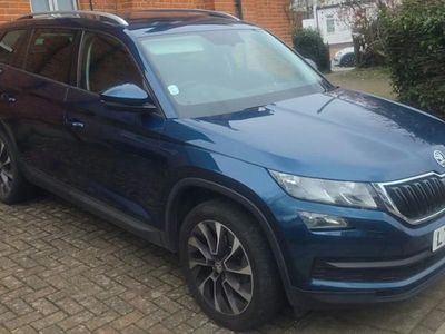 Used Skoda Kodiaq SE Drive 150 HP (110 kW) 2020 Blue SUV