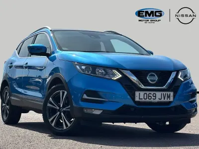Used Nissan Qashqai N-Connecta 160 HP (117 kW) 2019 Blue SUV