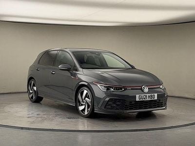 Used VW Golf VII GTI 245 HP (180 kW) 2021 Dolphin gray metallic/dolphin gray metallic Hatchback