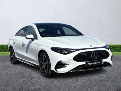 Begagnad Mercedes CLA 250+ AMG line 200 kW (272 HK) 2025 Vit Sedan