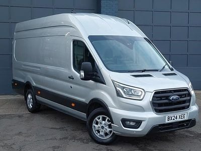 Begagnad Ford Transit Limited 130 HK (95 kW) 2024 Silver Van