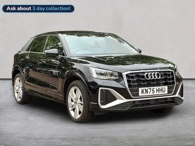 Usado Audi Q2 S-Line 150 CV (110 kW) 2025 Negro SUV