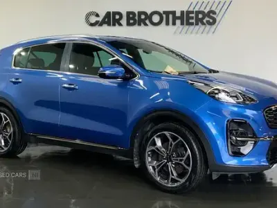 Used Kia Sportage GT-Line 134 HP (98 kW) 2019 Blue SUV