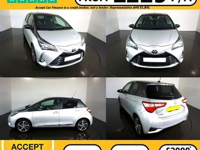 used Toyota Yaris 1.5 VVT-i Y20 5dr [Bi-tone]