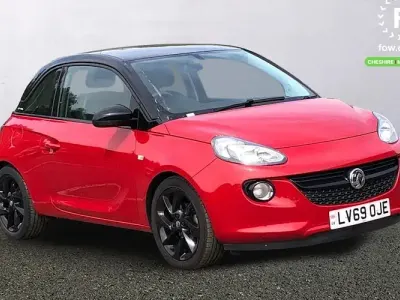 Used Vauxhall Adam 69 HP (50 kW) 2019 Red Hatchback