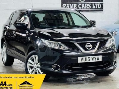 Used Nissan Qashqai Acenta+ 110 HP (80 kW) 2015 Black SUV