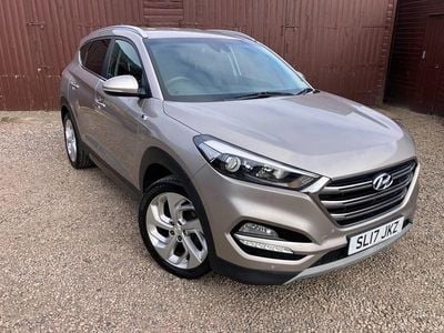 Używany Hyundai Tucson Edition 116 KM (85 kW) 2017 Biały SUV