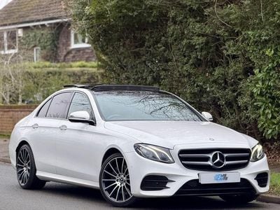 White Used 2017 Mercedes E220 AMG Line Premium Sedan | £13,949 (Fair price)