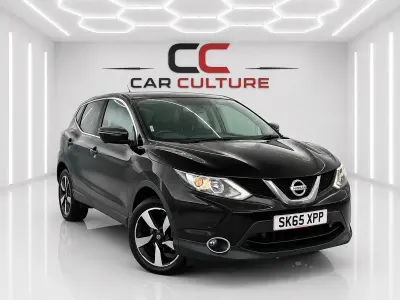 Used Nissan Qashqai N-TEC 110 HP (80 kW) 2015 Black SUV