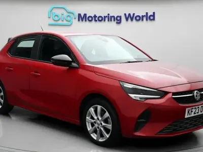 Used Vauxhall Corsa Design Edition 101 HP (74 kW) 2023 Red Hatchback