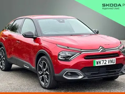 Used Citroën e-C4 Shine 100 kW (136 HP) 2022 Red Hatchback