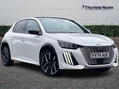 White Used 2024 Peugeot 208 GT Hatchback | £16,299 (A bit pricey)