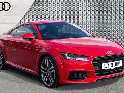 Used Audi TT S-Line 180 HP (132 kW) 2018 Red Coupe