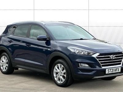 Used Hyundai Tucson N Line 136 HP (100 kW) 2021 Blue SUV