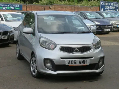 Used Kia Picanto Air 68 HP (50 kW) 2011 Silver Hatchback