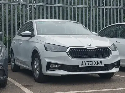 Used Skoda Fabia Comfort 80 HP (58 kW) 2023 White Hatchback