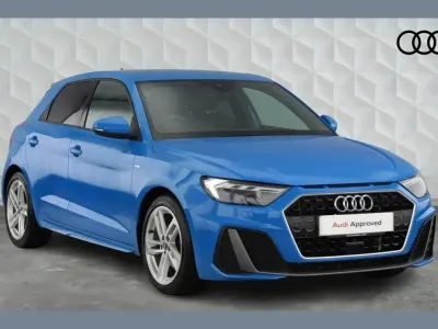 Used Audi A1 S-Line 113 HP (83 kW) 2020 Blue SUV